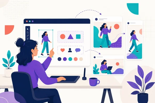 How to Use Vector Illustrations in Social Media Design