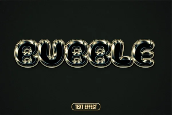 Bubble Text Effect