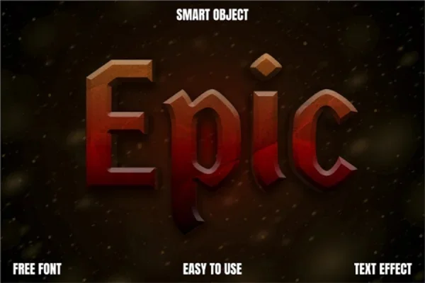 Epic Text Effect