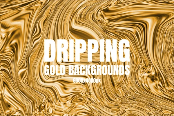 Dripping Gold Backgrounds