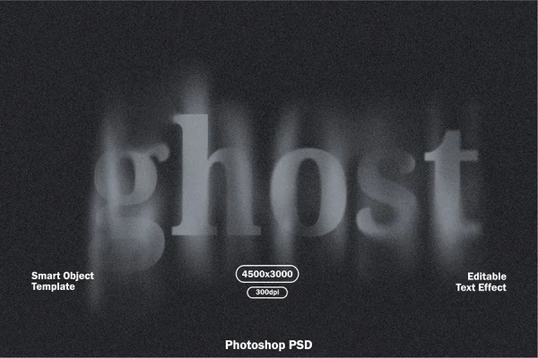 Ghost Text Effect