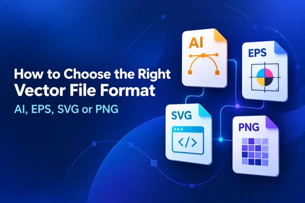 How to Choose the Right Vector File Format: AI, EPS, SVG or PNG
