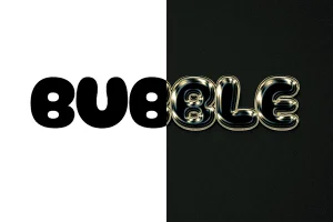 Bubble Text Effect