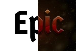 Epic Text Effect