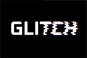 Glitch Futuristic Text Effect
