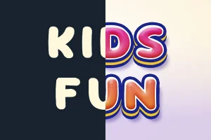 Kids Cartoon Text Effect